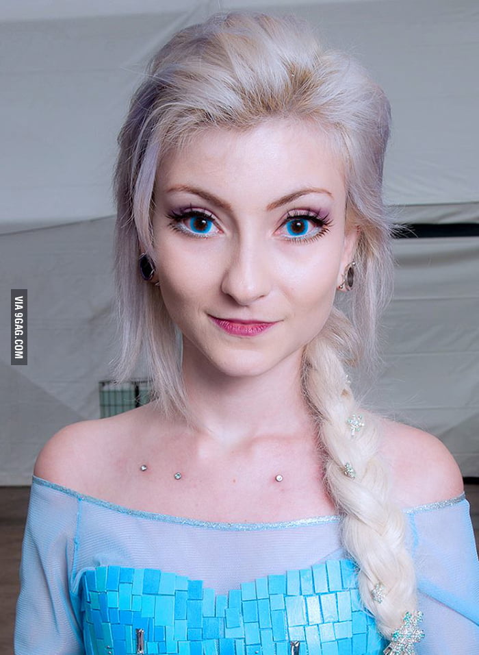 Andressa Damiani Brazil As Elsa Frozen 9gag