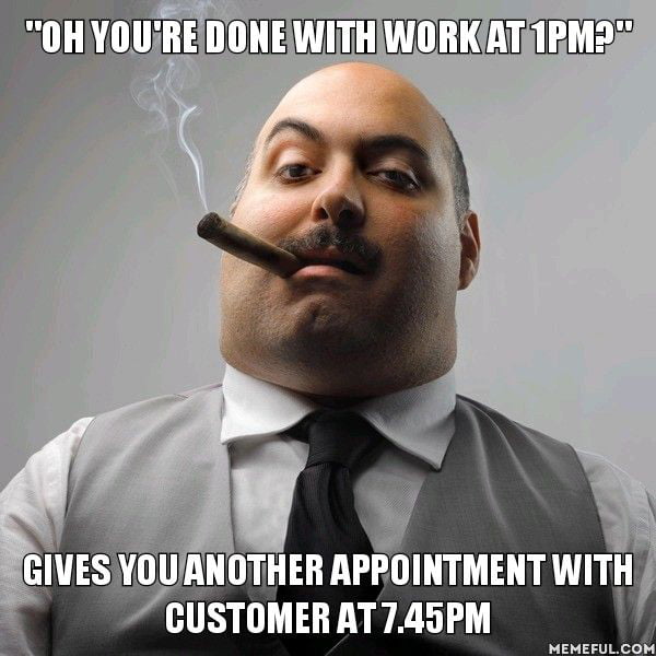 Always Doing Overhours And Wanted A Half Day Off 9GAG
