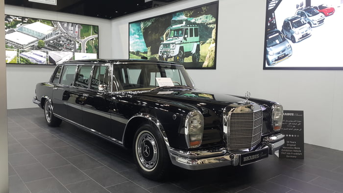 1960s Mercedes 600 Pullman. Restored by Brabus - 9GAG