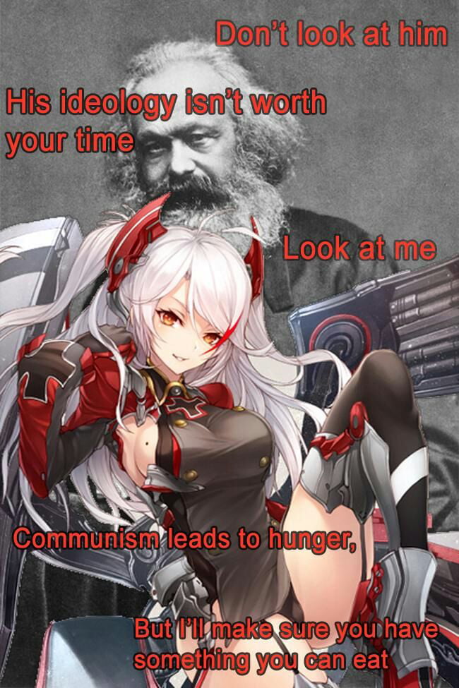 Commu Is Not The Way (prinz Eugene - Azur Lane) - 9gag