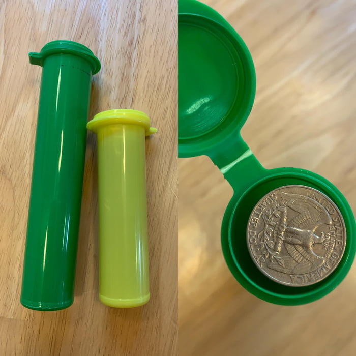 Mini M M Containers Fit Quarters Perfectly Large Tube Holds 40 And Mini M M Containers Fit Quarters Perfectly Large Tube Holds 40 And