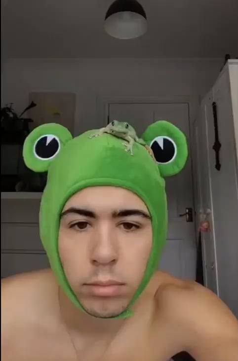 frog hat