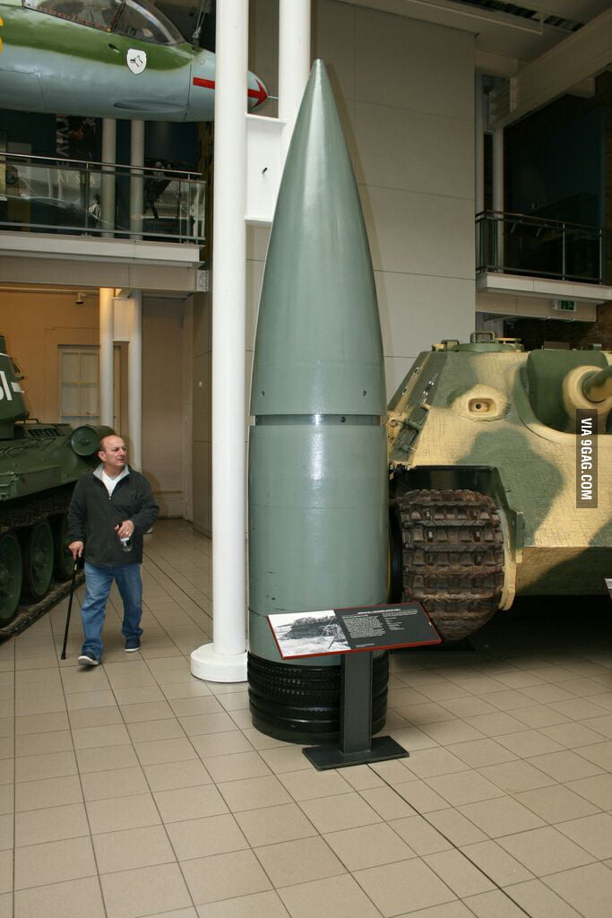 Schwerer Gustav shell, Largest gun ever produced. 800mm cal…