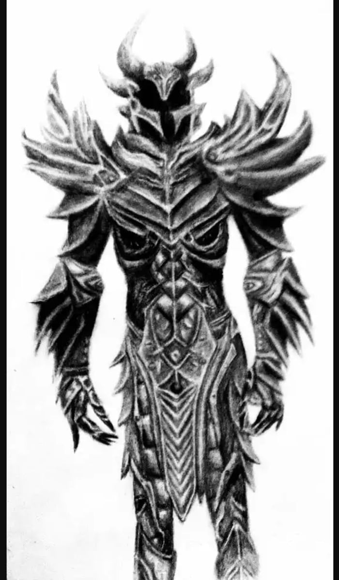 Daedric Armor is some badass stuff if you ask me. - 9GAG