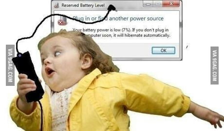 Battery Porn - When you're watching porn, just about to come, and your ...