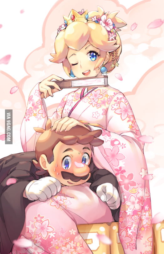 Kimono Princess Peach GAG