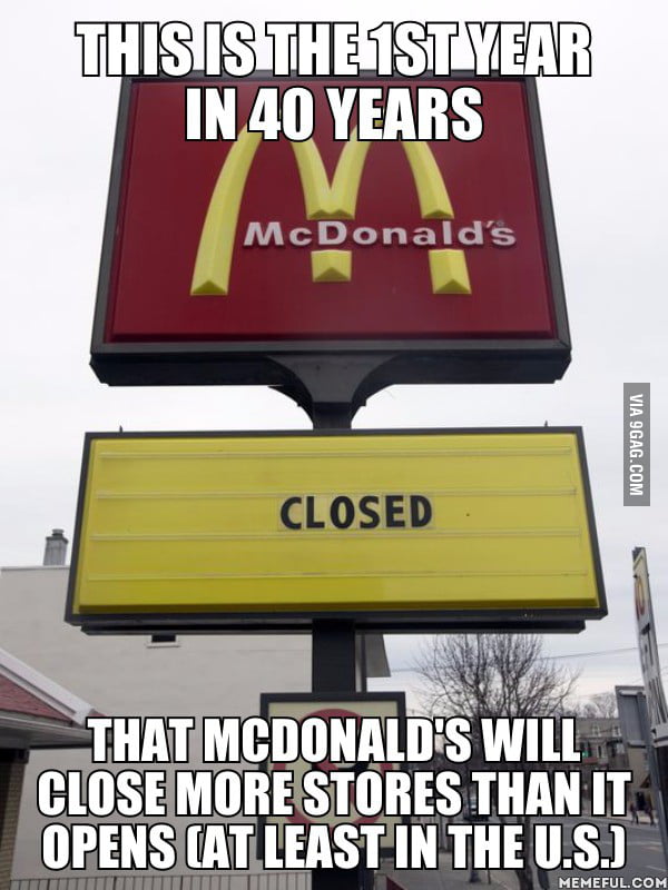 That's because McDonald's is in the real estate business... not the