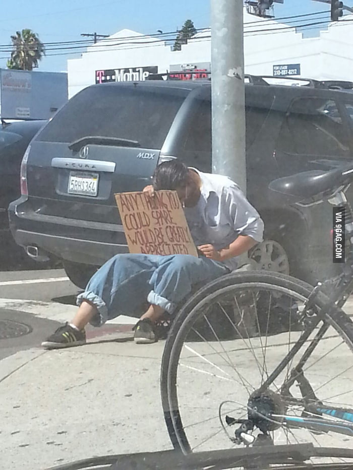 Homeless Man Calling