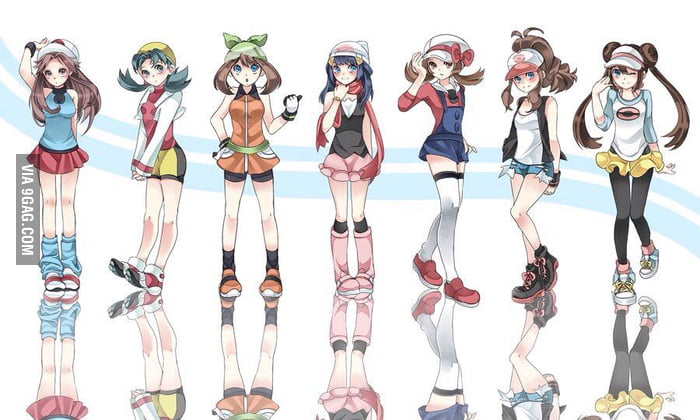 Pokemon: Sexualizing underage girls for years. It's all short shorts ...