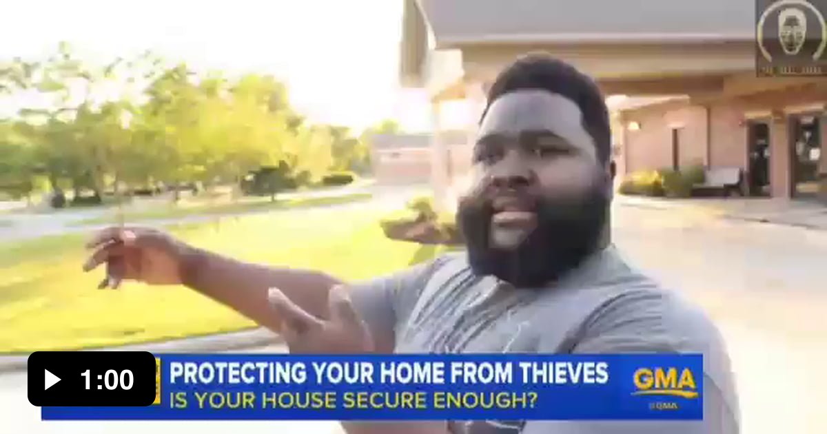 Protecting your house from thieves - 9GAG