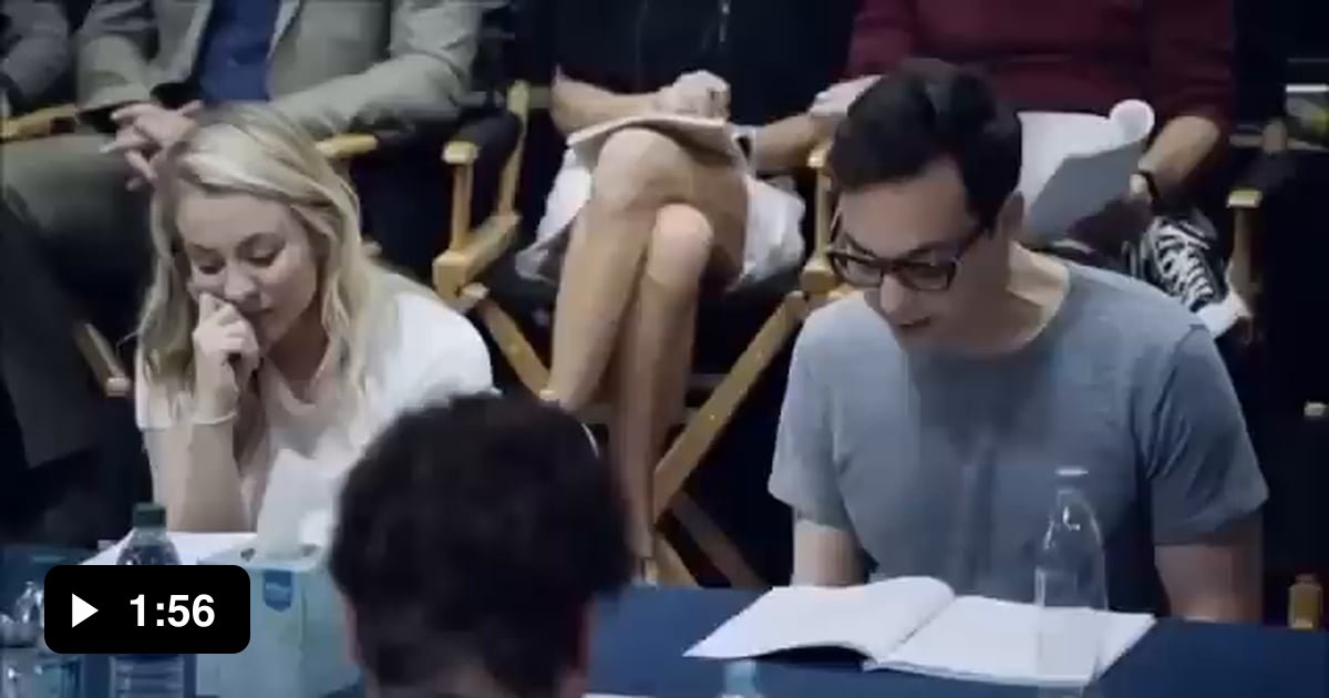 Big bang theory final scene table read 9gag