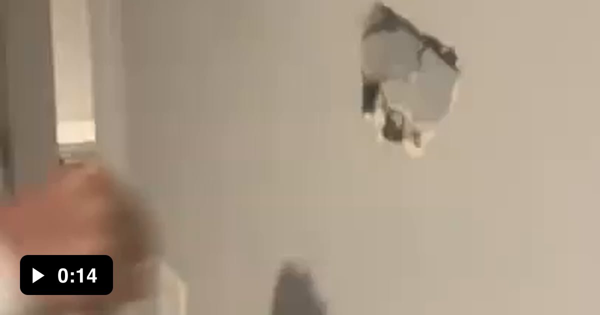 Figuring out who punched a hole in the wall 9GAG