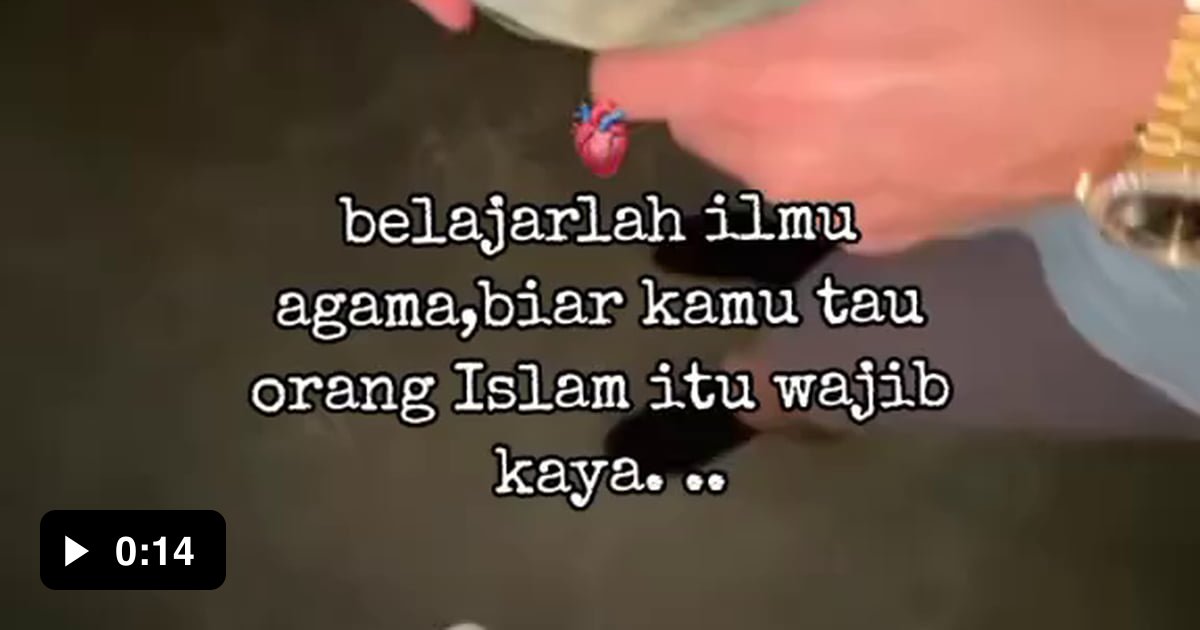 Kekayaan Dalam Beragama. - 9GAG