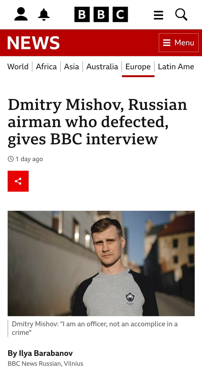 A Military Defector Who Fled Russia On Foot Has Given A Rare Interview ...