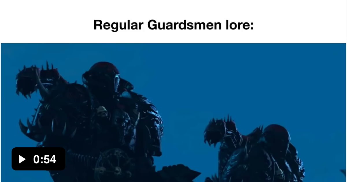 The Duality of Guardsmen 9GAG