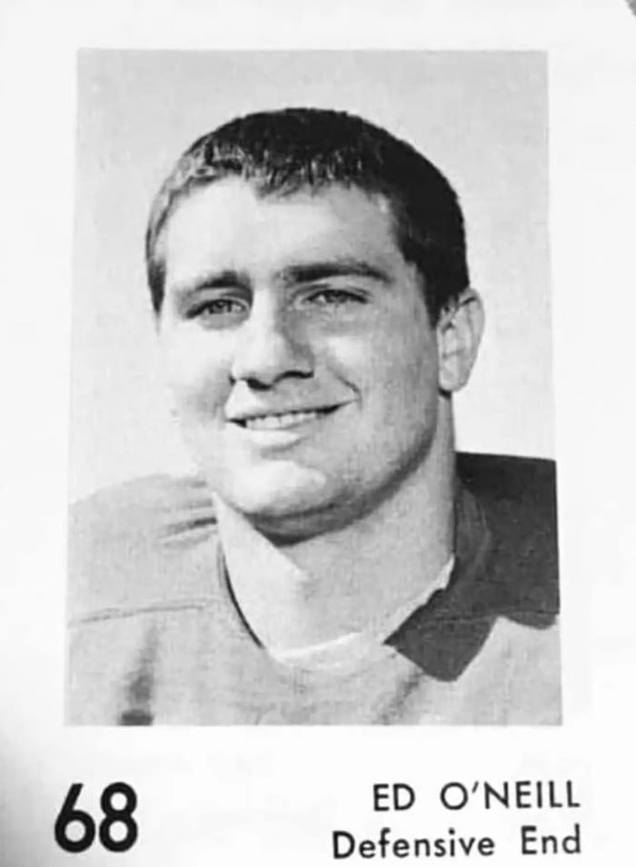 Ed O'Neil (aka Al Bundy) when he played defensive end for Youngstown
