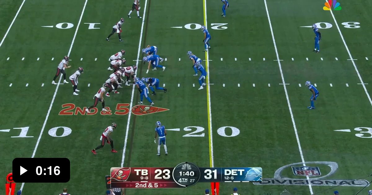 Baker Mayfield gets picked off with under 2 minutes remaining and the Lions advance to the NFC