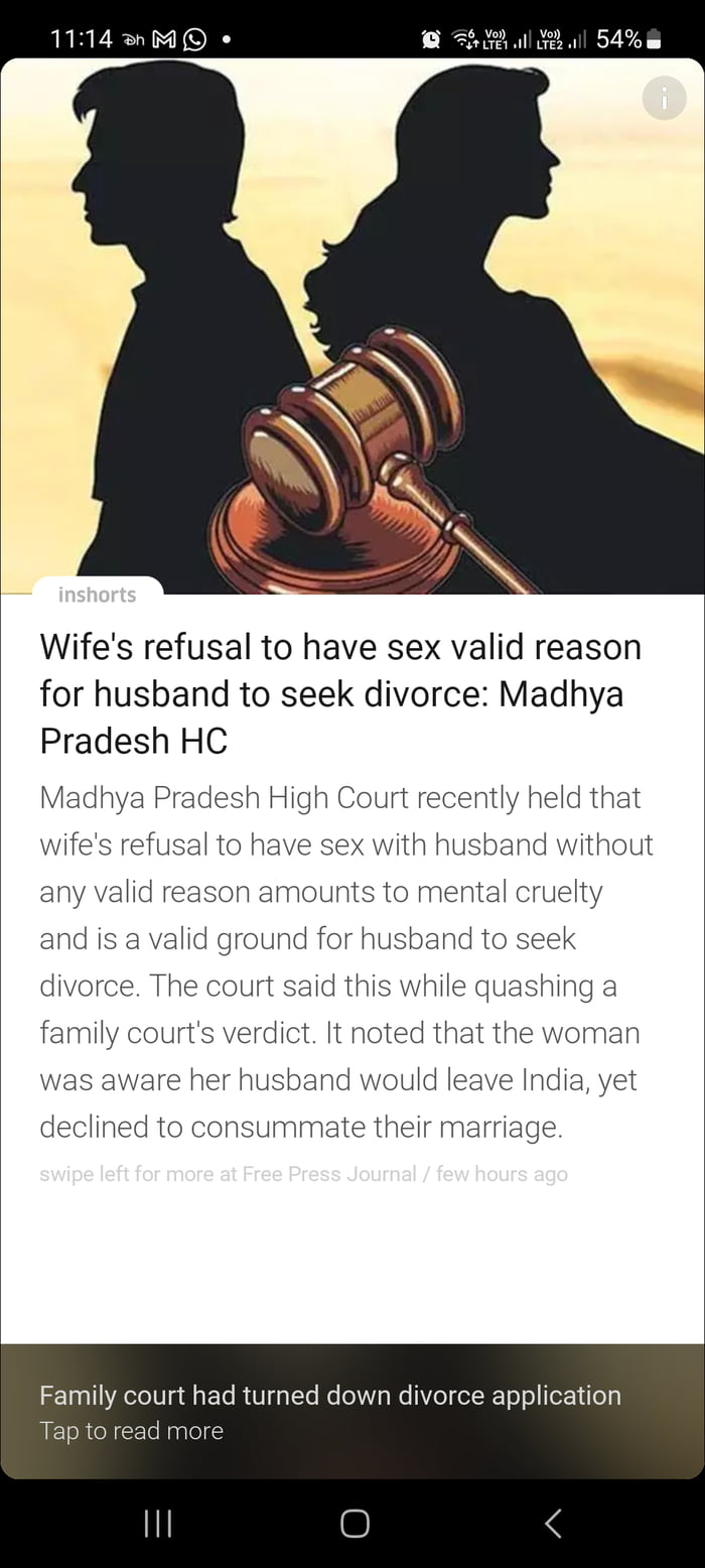 Is Not Having Sex Considered A Valid Reason For Divorce In Western Countries 9gag