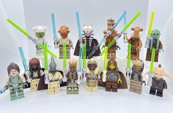 One-Time Jedi (Jedi minifigures that only have a single variant) - 9GAG