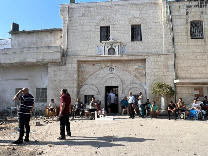 The Baptist Church as it is Today. Hamas and the Church facebook page