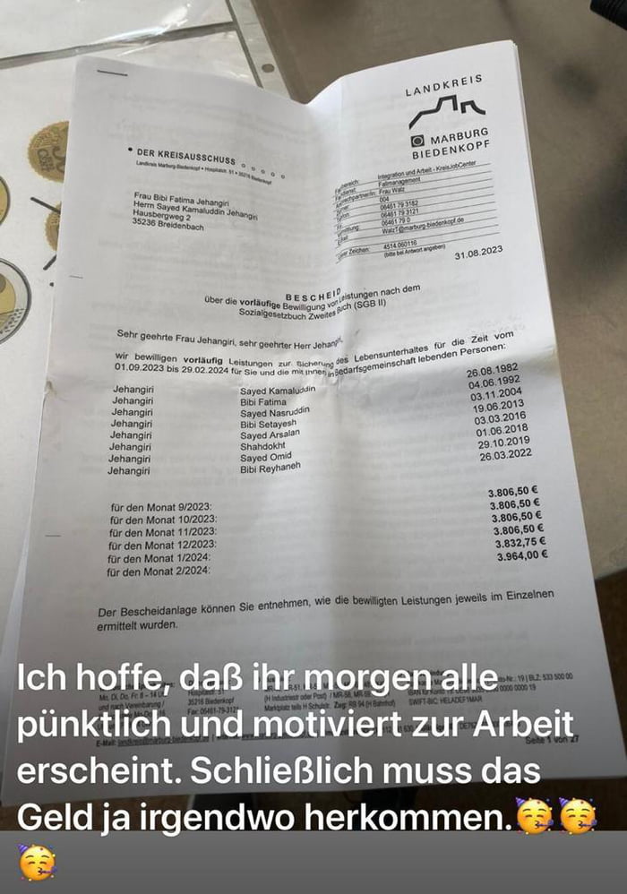 Erinnert euch wofür ihr arbeitet 9GAG