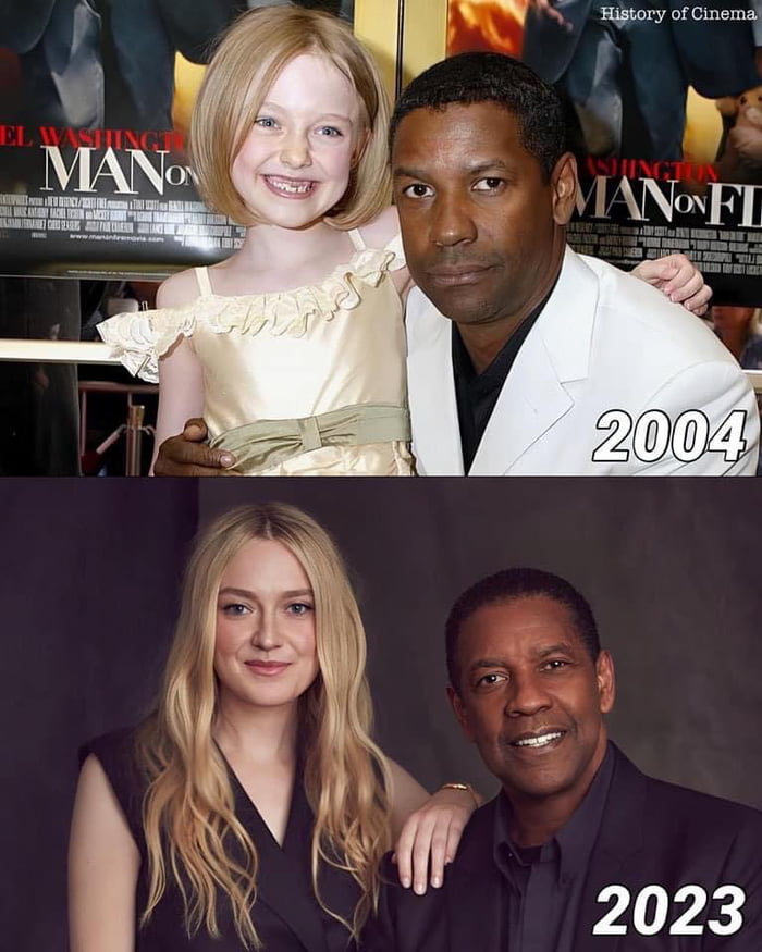 Denzel Washington Dakota Fanning 9GAG