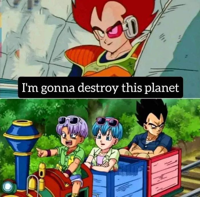 Vegeta is a better father than Goku - 9GAG