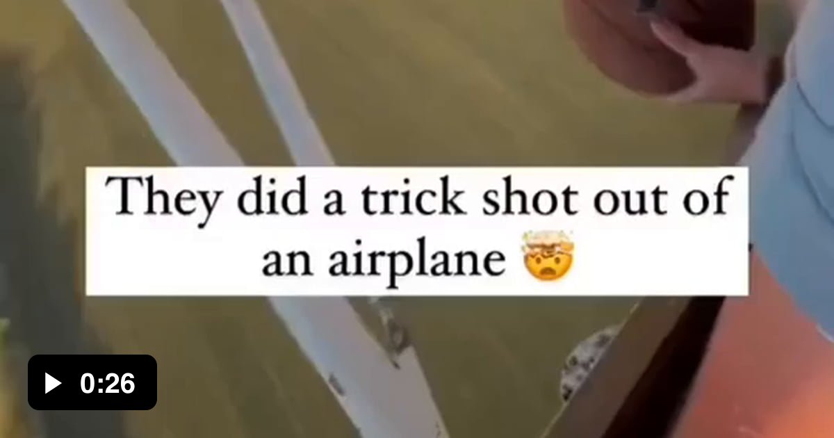 This basket from an airplane is just crazy 😮 9GAG