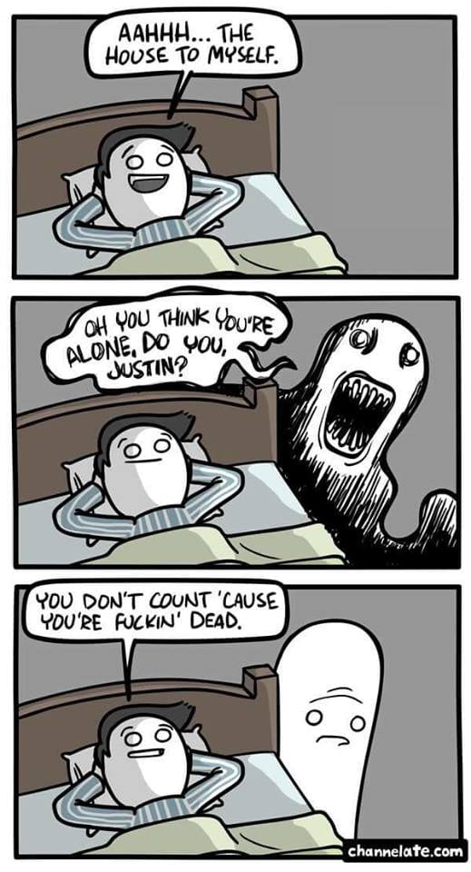 This is how to burn a ghost - 9GAG