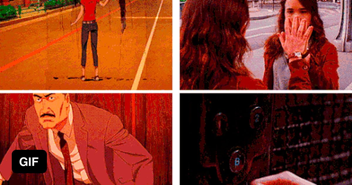 Paprika (2006) Inception (2010). side by side 9GAG