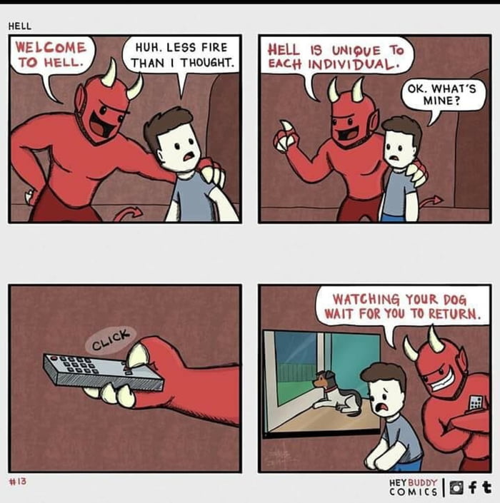 What true hell is like - 9GAG