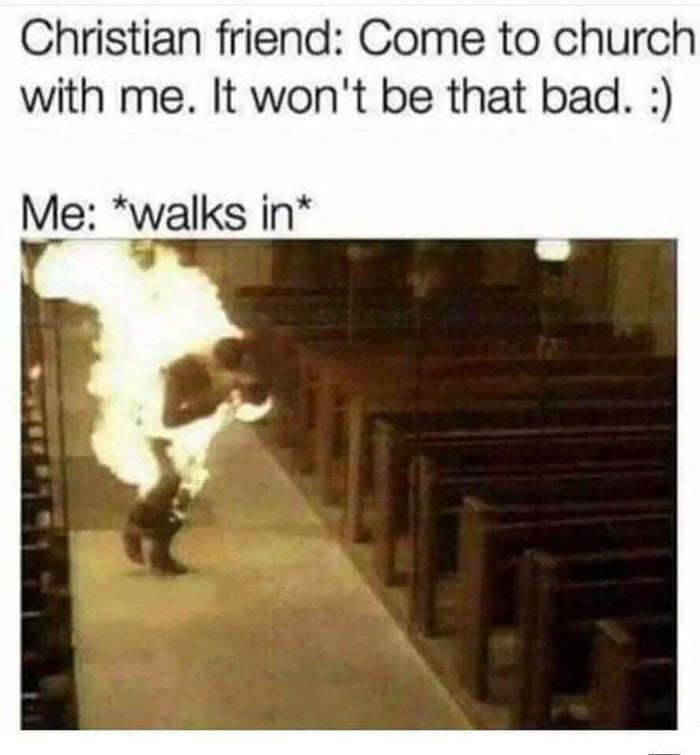 Go to church tomorrow, Dont forget. Lol - 9GAG