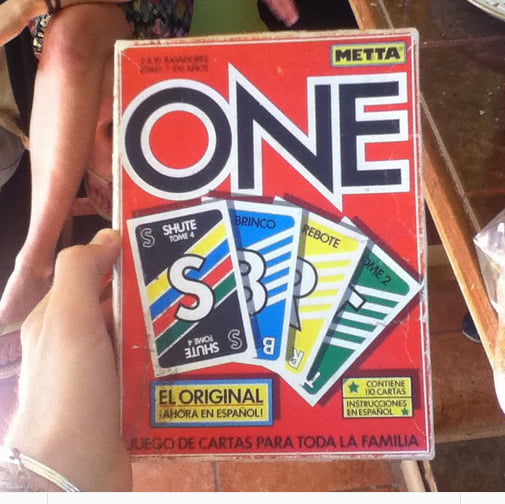 In Mexico the popular card game UNO is called ONE - 9GAG