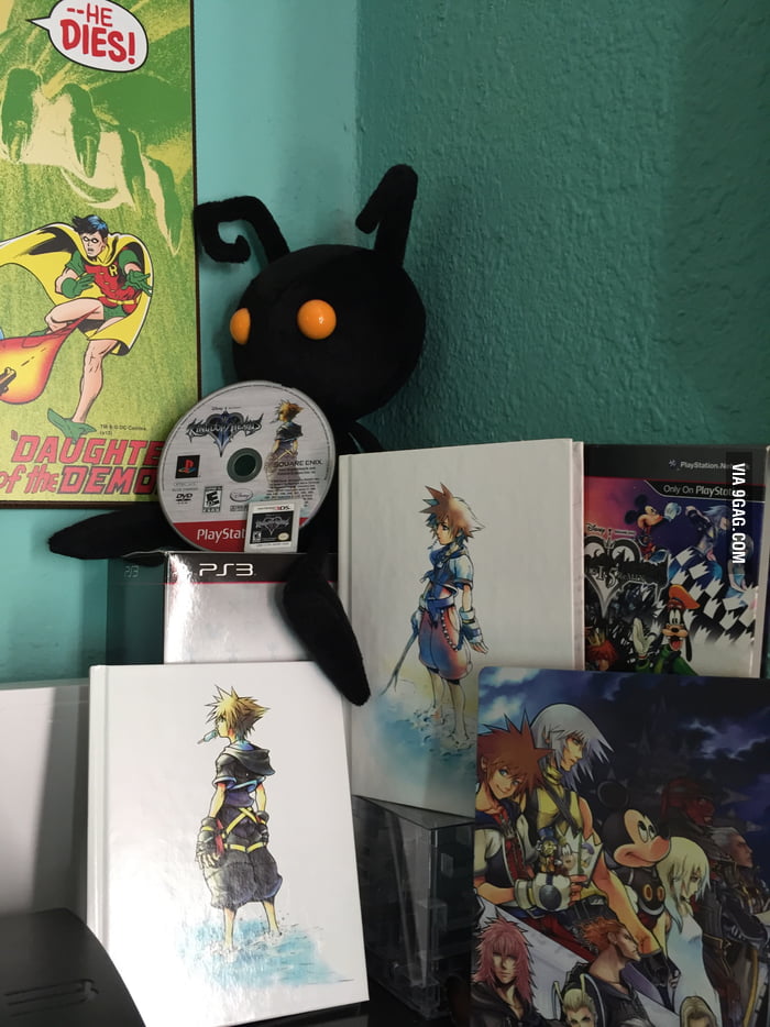 Here's my collection , og kh2 for ps2, kh ddd, kh 1.5 and 2.5