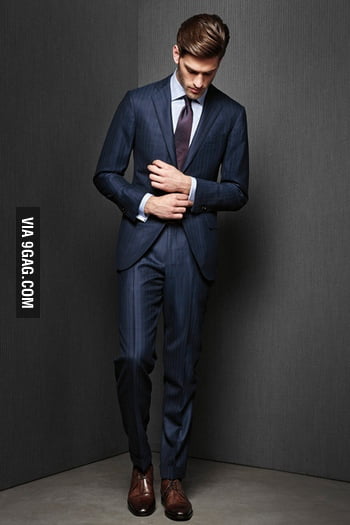 As a woman, I find this sexy as hell. A well tailored suit is a MUST ...