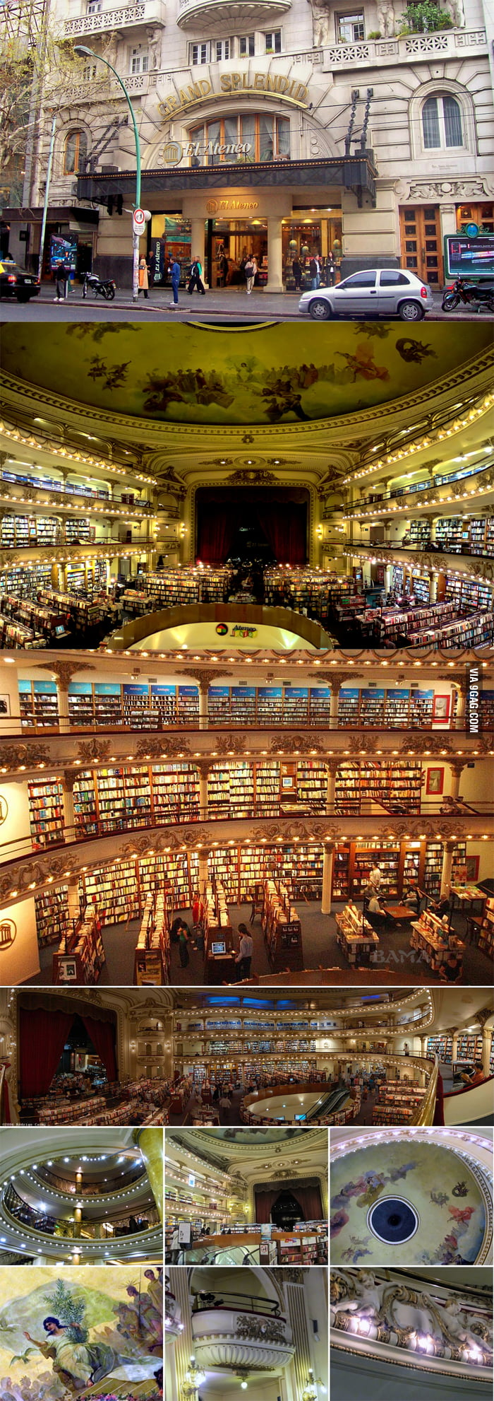 An Extraordinary Bookstore In Buenos Aires, Argentina