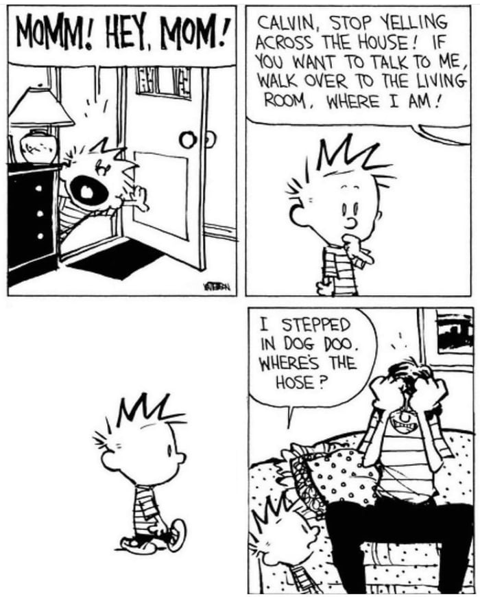 Calvin and Hobbes - 9GAG