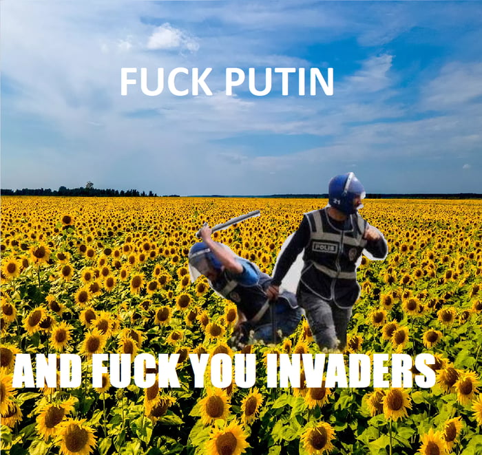 "Put sunflower seeds in your pockets so they grow on Ukraine soil when