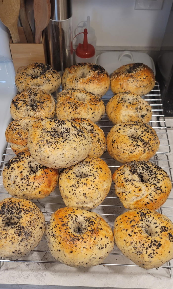 Bagels turned out alot better this time 9GAG