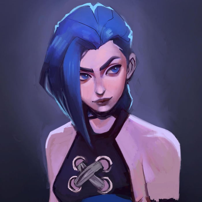 Awesome Jinx fanart by @annielena_art - 9GAG