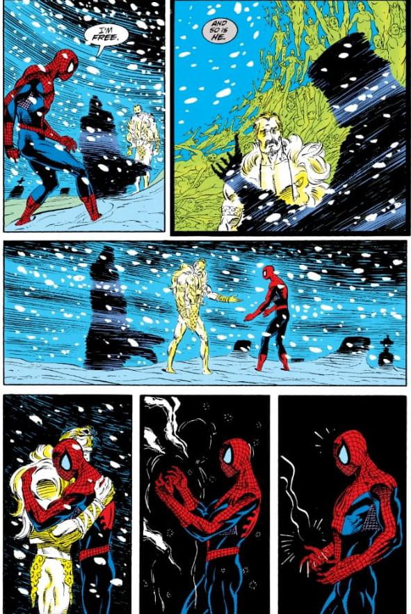Comic Excerpt) Spider-Man makes peace with Kraven - 9GAG