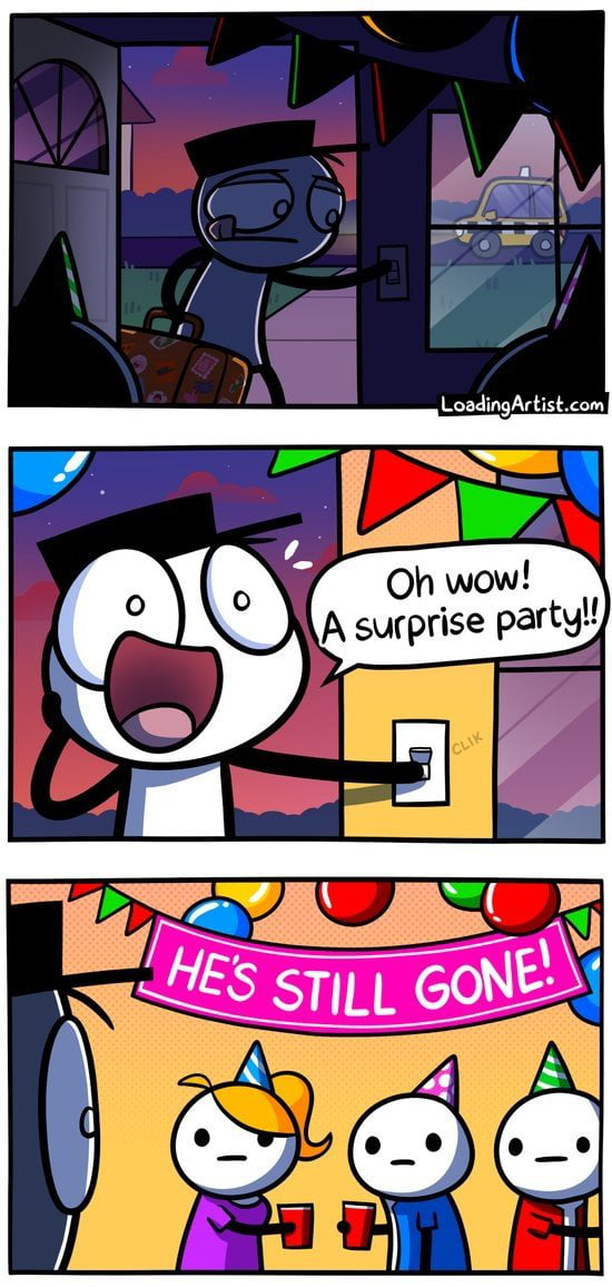 Surprise Party - 9GAG