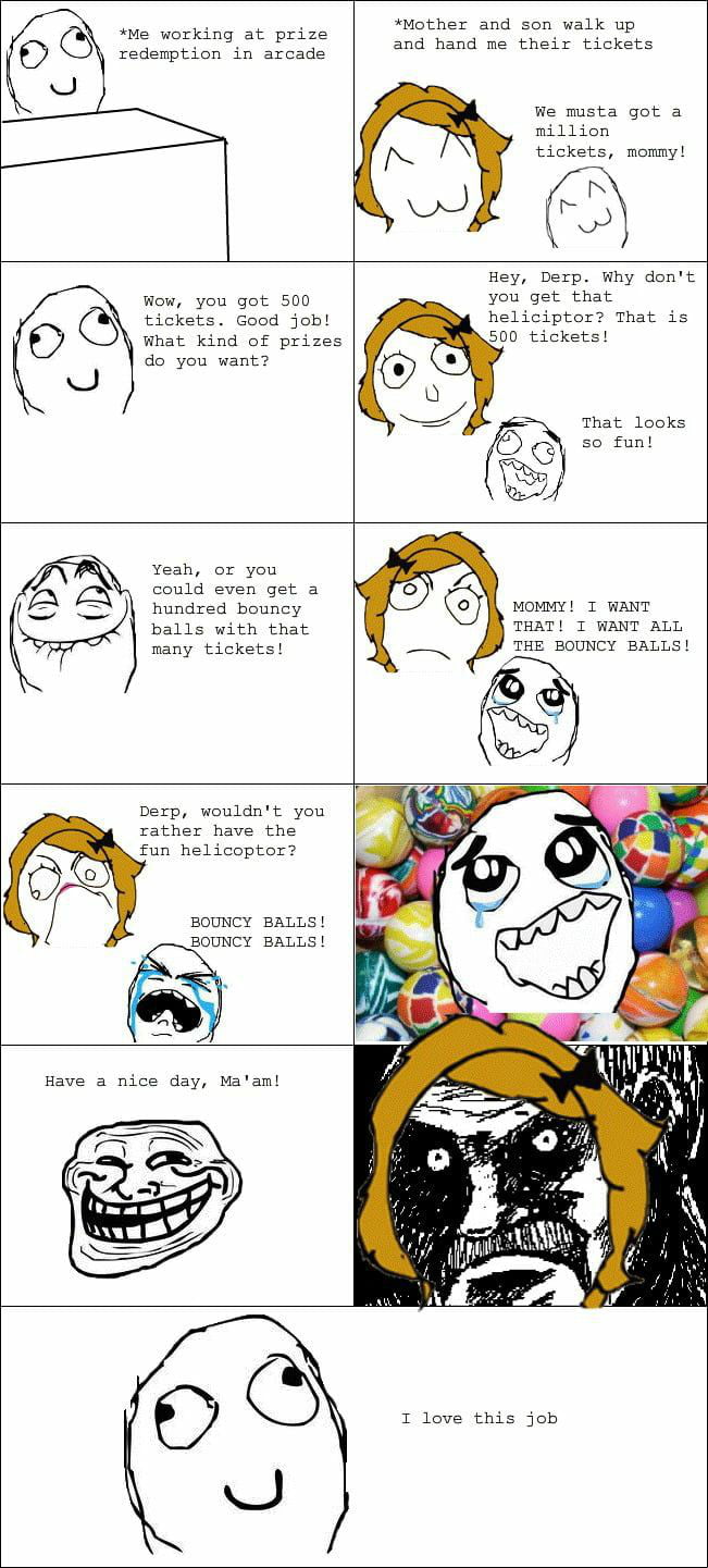 Here's a rage comic to brighten your weekend - 9GAG