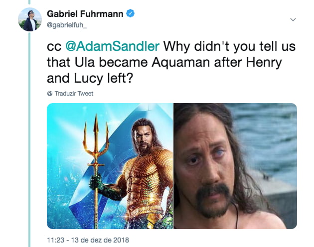 Did You Ever Notice That Aquaman Is Just Ula From 50 First Dates After A Couple Of Years Working Out 9gag