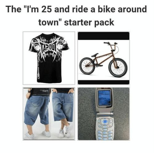 bicycle starter pack