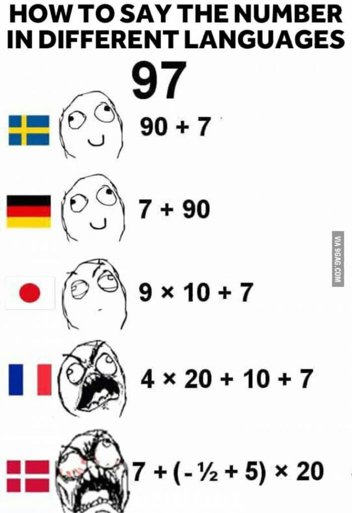 Math in Denmark be like... - 9GAG