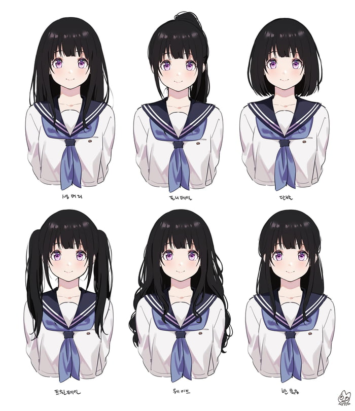 What is the meaning of the different hairstyles in anime  Quora