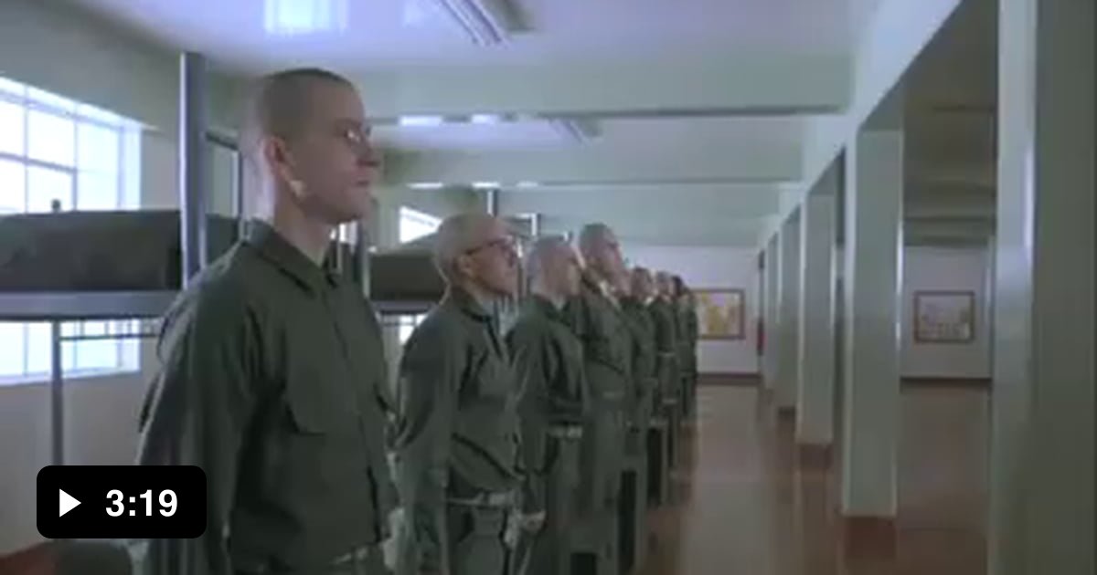 I have always wondered what Full Metal Jacket would sound like with