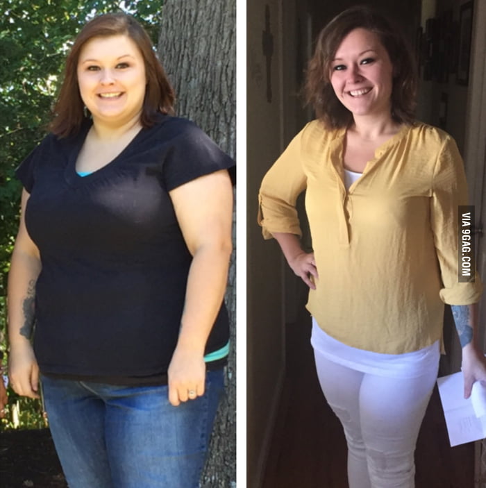 11 months, 110lbs down. - 9GAG