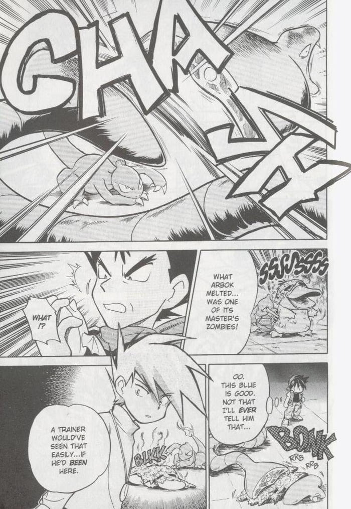 Pokemon manga is brutal - 9GAG